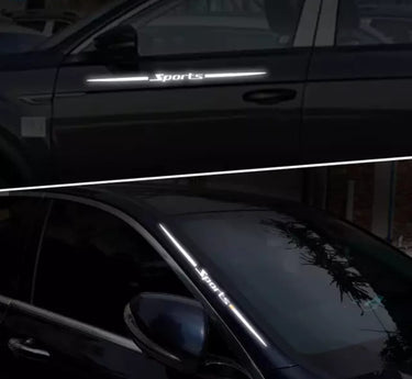 Pegatina reflectiva diferente marca